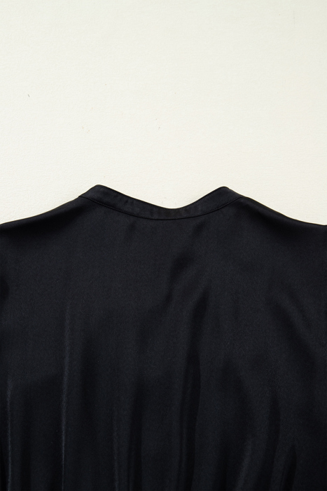 Midnight Tiered Ruffle Midi Dress