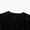  Midnight Velvet Wrap Mini Dress
