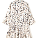  Whispered Leopard Tiered Dream Dress