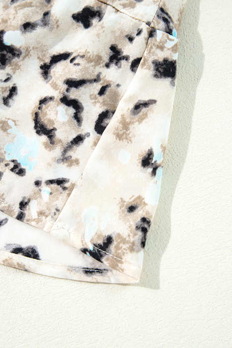 Whispered Leopard Tiered Dream Dress