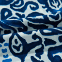  Indigo Paisley Breeze Mini Dress