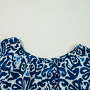  Indigo Paisley Breeze Mini Dress