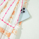 Fiesta Printed Tiered Mini Dress