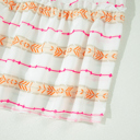  Fiesta Printed Tiered Mini Dress