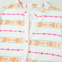  Fiesta Printed Tiered Mini Dress
