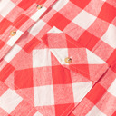  Sunset Gingham Overshirt Dress