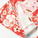  Crimson Crane Garden Mini Dress