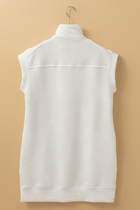Aspen Luxe Textured Zip Pocket Dress