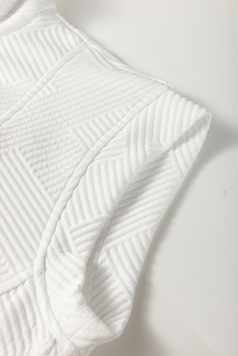 Aspen Luxe Textured Zip Pocket Dress