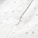  Ivory Whisper Eyelet Mini Dress