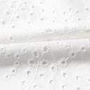  Ivory Whisper Eyelet Mini Dress