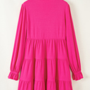 Fiesta Fringe Embroidered Mini Dress