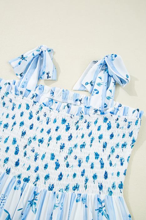 Bluebell Breeze Tiered Maxi Dress