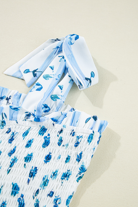 Bluebell Breeze Tiered Maxi Dress