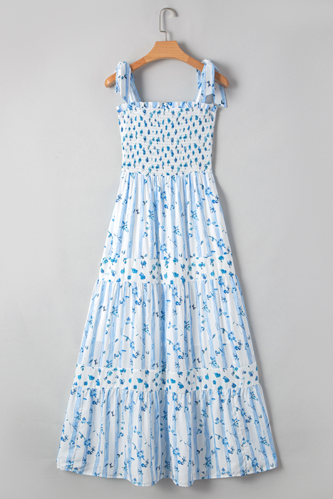 Bluebell Breeze Tiered Maxi Dress