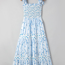 Bluebell Breeze Tiered Maxi Dress