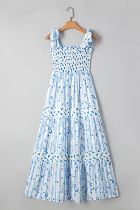 Bluebell Breeze Tiered Maxi Dress