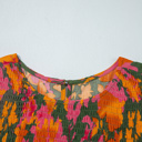  Sunset Bloom Smocked Maxi Dress