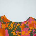  Sunset Bloom Smocked Maxi Dress
