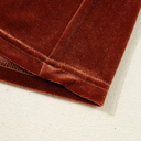  Velvet Ember Mini Dress
