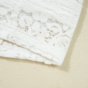  Ivory Lace Garden Mini Dress