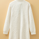  Quilted Palm Zip Dress