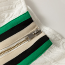  Quilted Palm Zip Dress