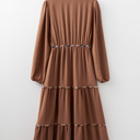  Autumn Whispers Maxi Dress