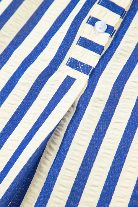 Harbor Stripe Shirt Dress
