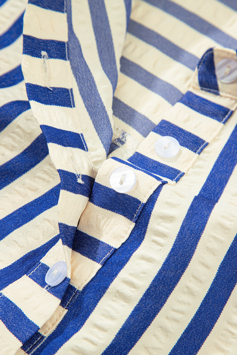 Harbor Stripe Shirt Dress