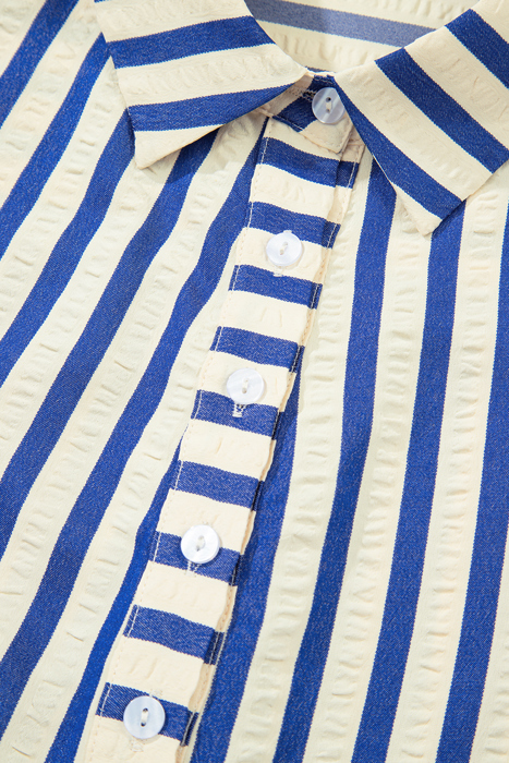 Harbor Stripe Shirt Dress