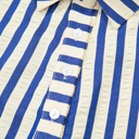  Harbor Stripe Shirt Dress