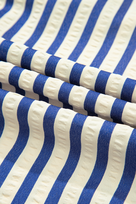 Harbor Stripe Shirt Dress