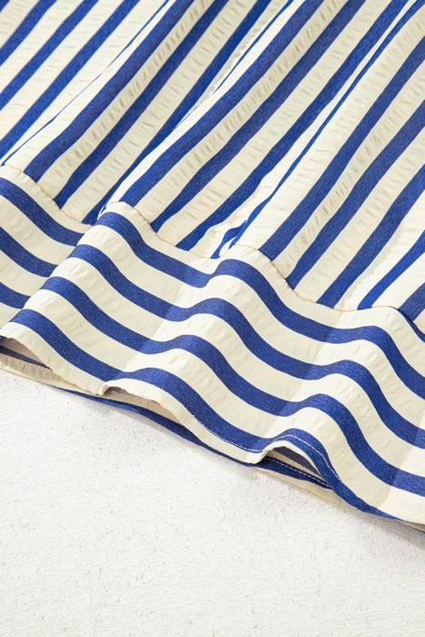 Harbor Stripe Shirt Dress