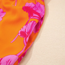  Neon Poppy Paradise Midi Dress