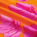  Neon Poppy Paradise Midi Dress
