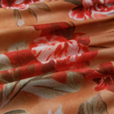  Autumn Bloom Tiered Shirt Dress
