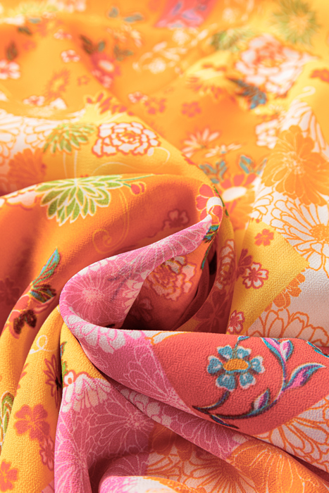 Sunset Patchwork Maxi Dress