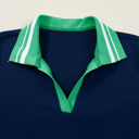  Navy Prep Ruffle Polo Mini Dress