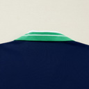  Navy Prep Ruffle Polo Mini Dress