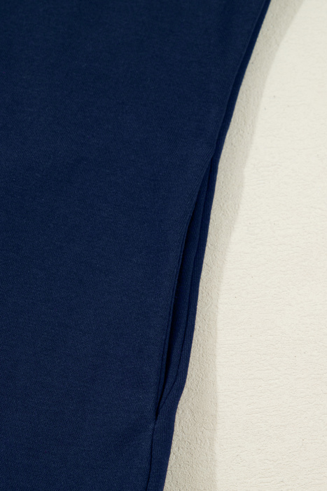 Navy Prep Ruffle Polo Mini Dress