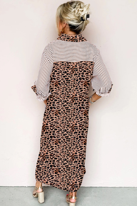 Wild Lines Shirt Dress