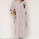 Wild Lines Shirt Dress