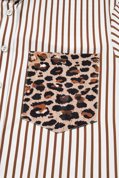 Wild Lines Shirt Dress