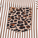  Wild Lines Shirt Dress