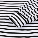  Monochrome Breton Polo Dress