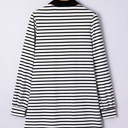  Monochrome Breton Polo Dress