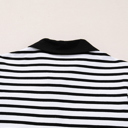  Monochrome Breton Polo Dress