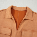  Saffron Suede Shift Dress