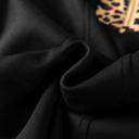  Wild Noir Zip-Collar Mini Dress